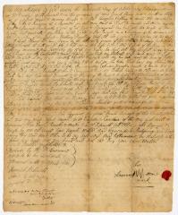 Probated will of Lawrence Moore, 1754