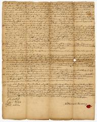 Probated will of Nathaniel Hunting, 1754