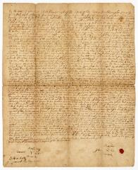 Probated will of John Stanbrough, 1754