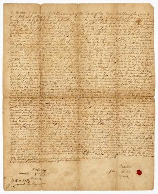 Probated will of John Stanbrough, 1754