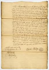 Probated will of James Hall, 1754