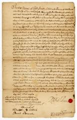 Probated will of Richard Perrow, 1754