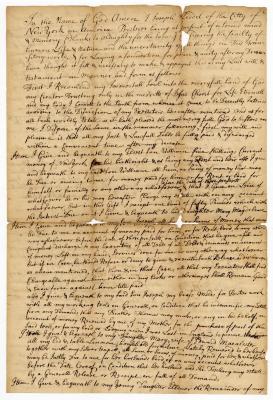 Probated will of Joseph Leddell, 1754