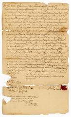 Probated will of John Vanderbeak, 1754