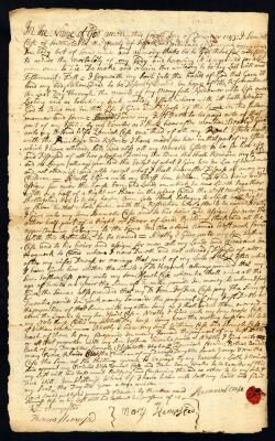 Probated will of Samuel Case, 1755