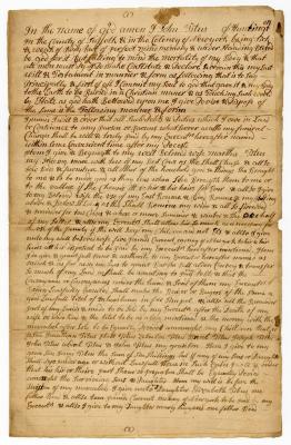 Probated will of John Titus, 1754