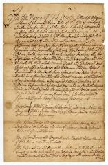 Probated will of Elizabeth Hodgins, 1755