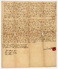 Probated will of Edward Mulford, 1755