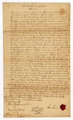 Probated will of Laurence Low, 1755