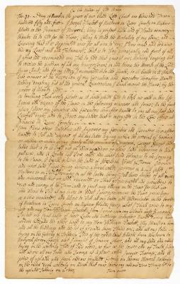 Probated will of Joseph Sacket, 1755