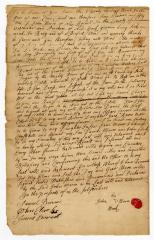 Probated will of John Moroo, 1755