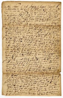 Probated will of Samuel Howell, 1755