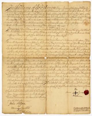 Probated will of Ann Roome, 1755