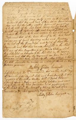 Probated will of Josiah Osborn, 1755