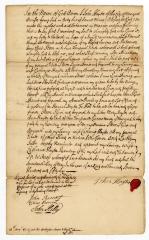 Probated will of John Hayter, 1756