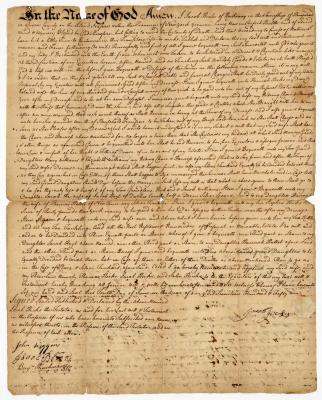 Probated will of Jacob Hicks, 1755-1756