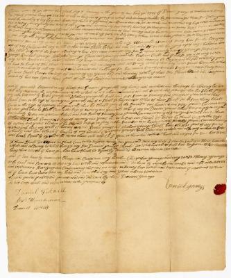 Probated will of Daniel Youngs, 1755