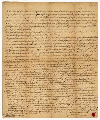 Probated will of Jonathan Horton, 1755-1756