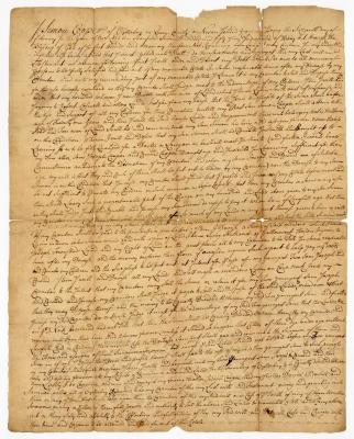 Probated will of Simon Cooper, 1756