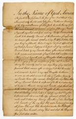 Probated will of Catharine Bronley, 1756