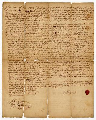Probated will of David Youngs, 1755