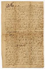 Probated will of Gerret Posts, 1756