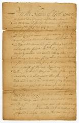 Probated will of Philip Minthorn, 1756