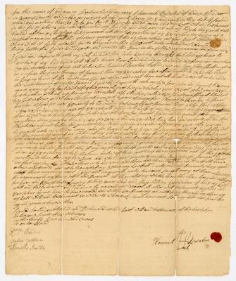 Probated will of Hannah Livingston, 1756