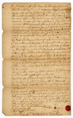 Probated will of Abram Myer, 1756