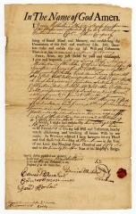 Probated will of Denis Mullahollar, 1756