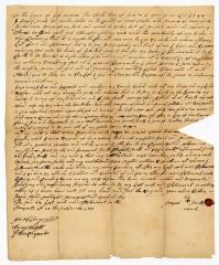 Probated will of Joseph Sarlls, 1756