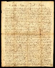 Probated will of Samuel Searing, 1757