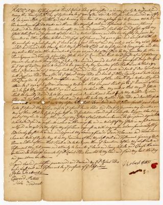 Probated will of Robert Titus, 1756