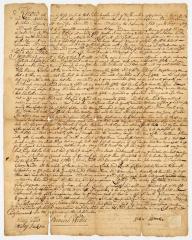 Probated will of John Weeks, 1757