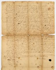 Probated will of John Titus, 1757