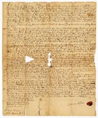 Probated will of Ebenezar White, 1756