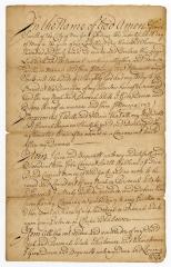 Probated will of Daniel Smith, 1757