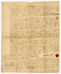 Probated will of William Satterly, 1757