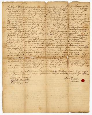 Probated will of Abigail Willets, 1757