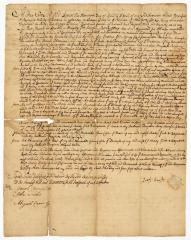 Probated will of Benjamin Woolsey, 1757