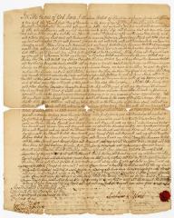 Probated will of Abraham Willet, 1757