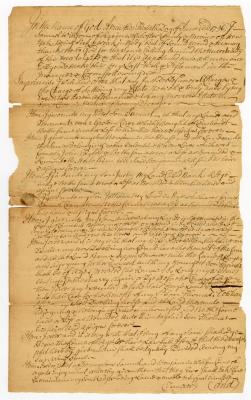 Probated will of Samuel Willson, 1756