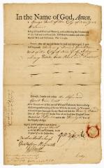 Probated will of George Toele, 1757