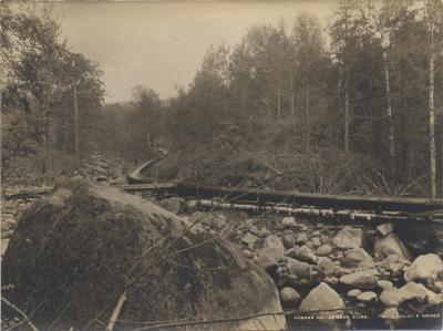 Rogers Co. Lumber Slide at Buckley's Bridge