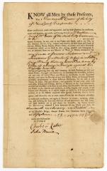 Probated will of Duncan M. Even, 1757