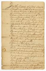 Probated will of Margaret Ruttery, 1757