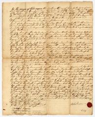 Probated will of Stephen Remsen, 1757