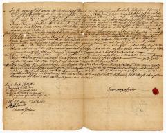 Probated will of Jeremiah Foster, 1757