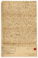 Probated will of John Jones, 1757