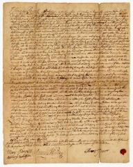 Probated will of Thomas Powell, 1757